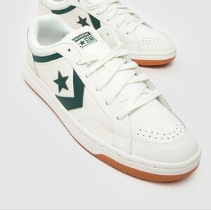 🌻SOLD🌻Converse Pro Blaze Classix Ox Sneakers In White And Green 11